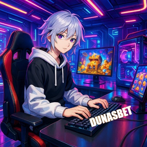 Imagem promocional da DUNASBET mostrando a plataforma e suas vantagens