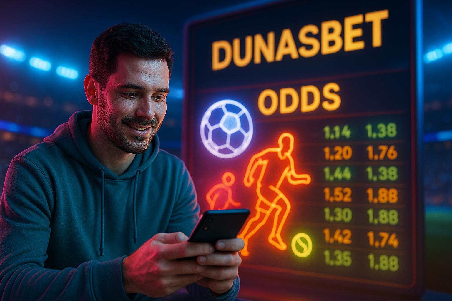 Apostas esportivas no cassino online DUNASBET